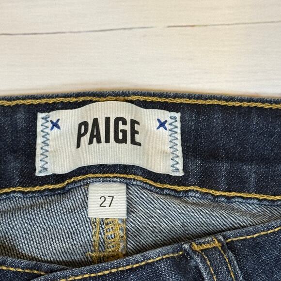 Paige Denim Jeans Women’s Size 27 Hoxton Distressed Ankle - Picture 7 of 12